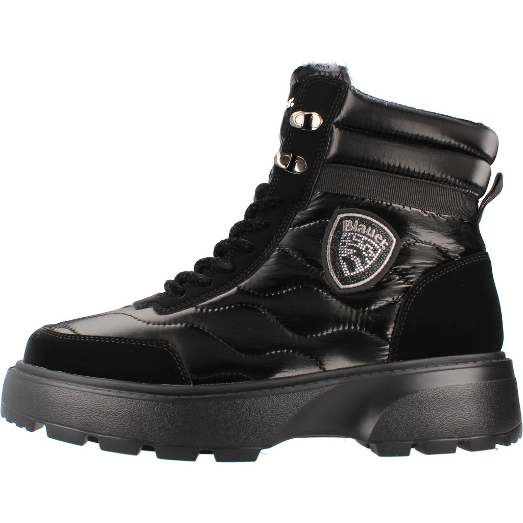 BLAUER MID BOOT BLANCA en color BLK  (2)