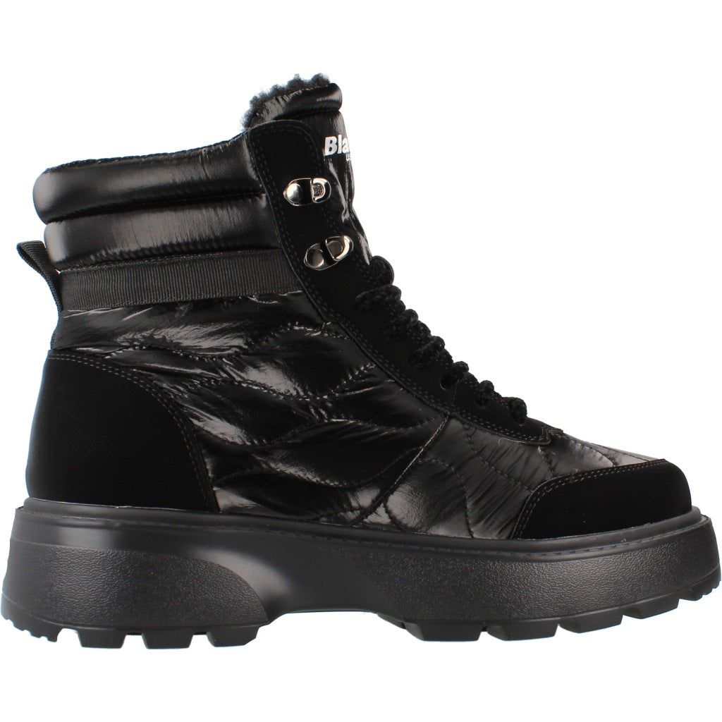 BLAUER MID BOOT BLANCA en color BLK  (4)