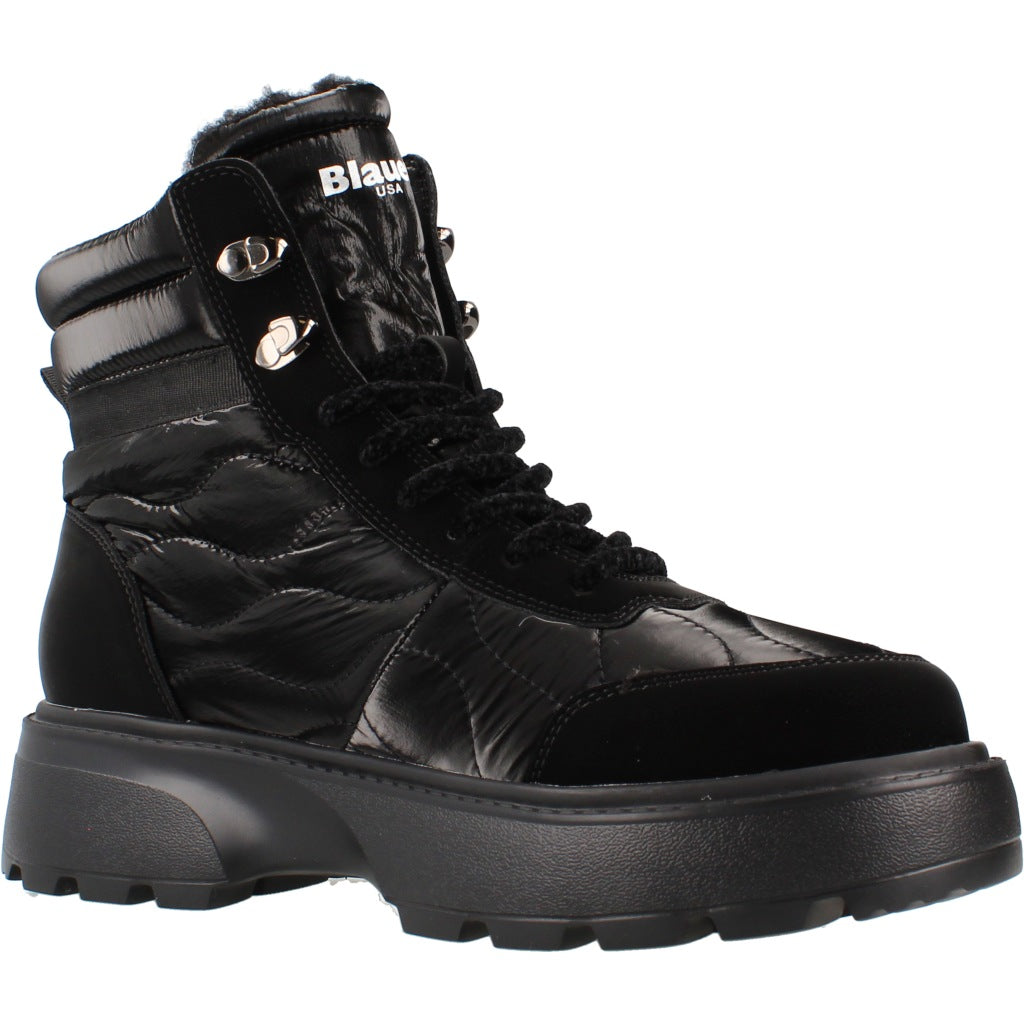 BLAUER MID BOOT BLANCA en color BLK  (5)