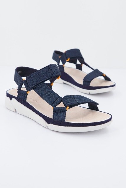 CLARKS TRI SPORTY TEXTILE en color NAVY  (2)