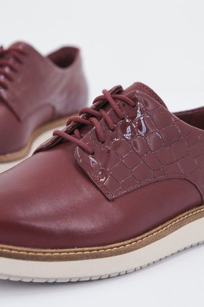 CLARKS GLICK DARBY en color MERLOT  (4)
