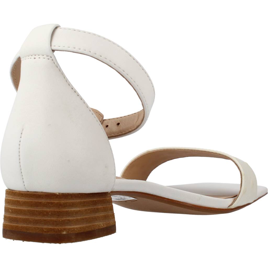 CLARKS SHEER STRAP en color WHITE  (3)