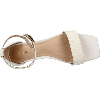 CLARKS SHEER STRAP en color WHITE  (7)