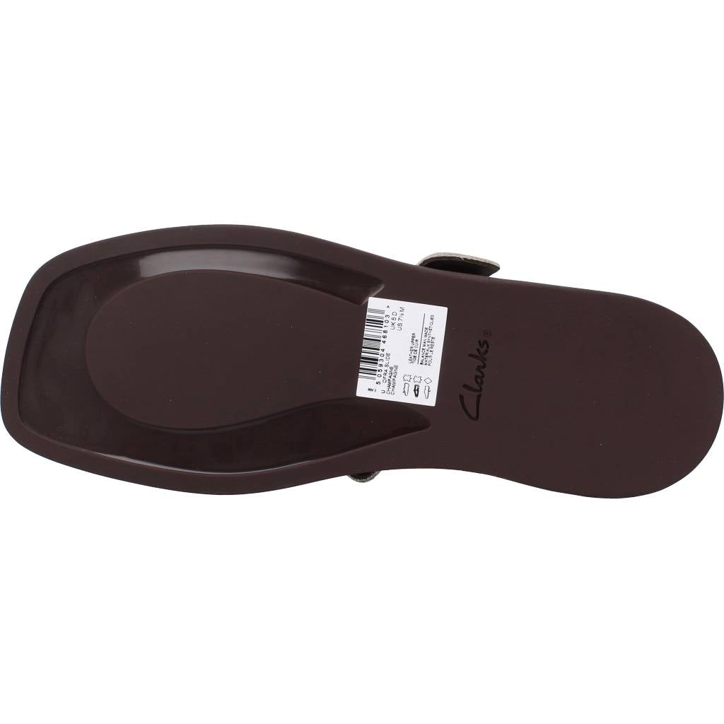 CLARKS OFRA SLIDE en color CHAMPAGNE  (6)
