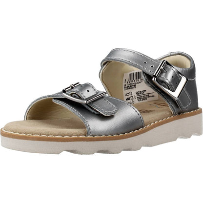 CLARKS CROWN BLOOM T en color SILVER  (1)