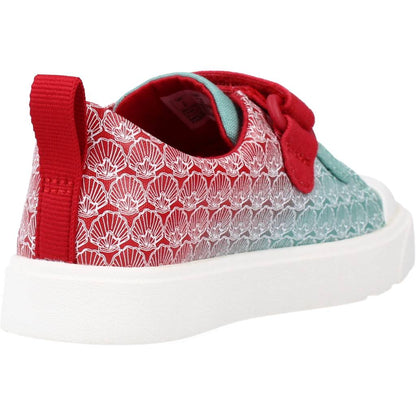 CLARKS CITY SHELL T en color RED  (3)