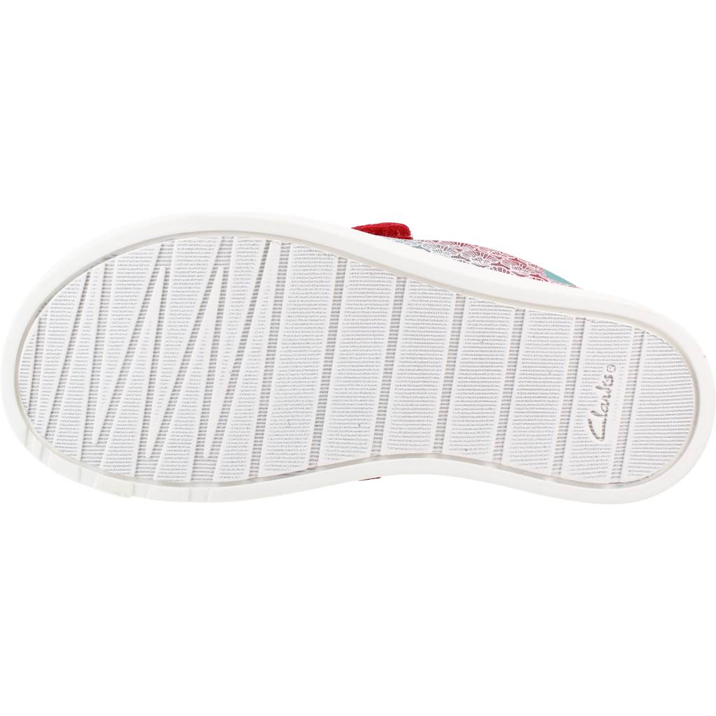 CLARKS CITY SHELL T en color RED  (6)