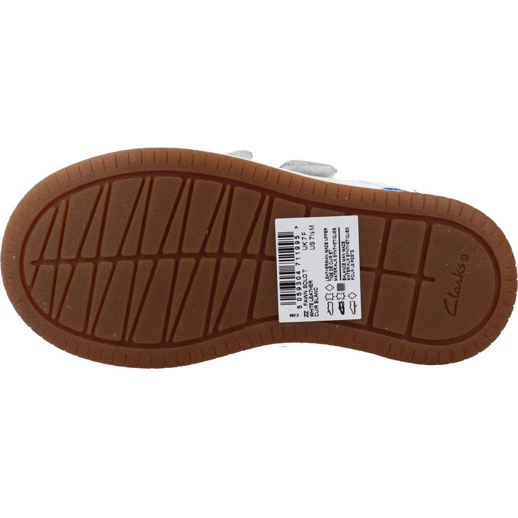 CLARKS FAWN SOLO T en color WHITE  (6)