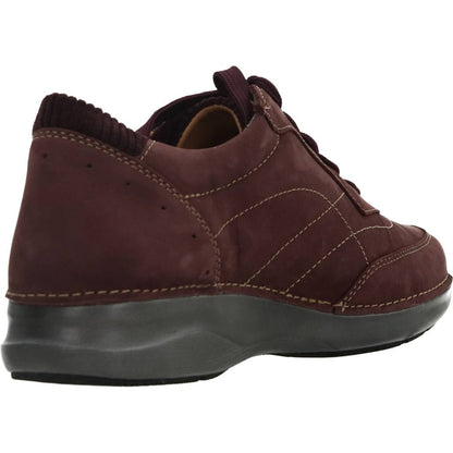 CLARKS APPLEY TIE en color BURGUNDY  (3)
