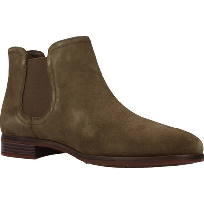 CLARKS TRISH CHELSEA en color OLIVE  (5)