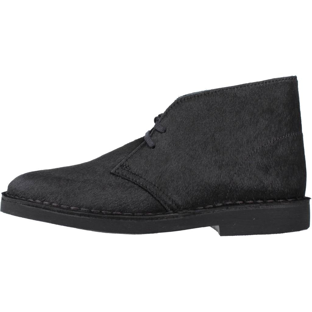 CLARKS DESERT BOOT  en color BLACK  (2)