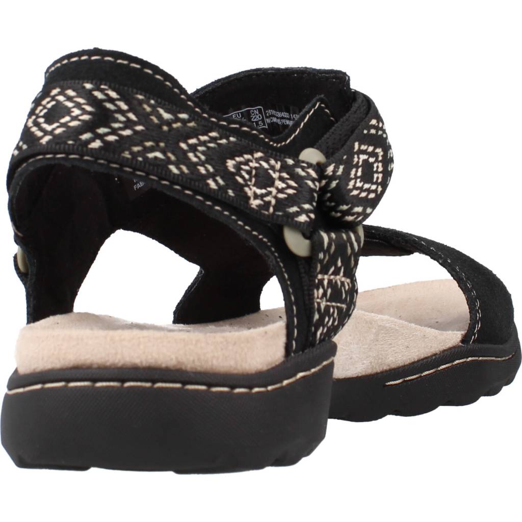 CLARKS  AMANDA STEP en color BLACK  (3)