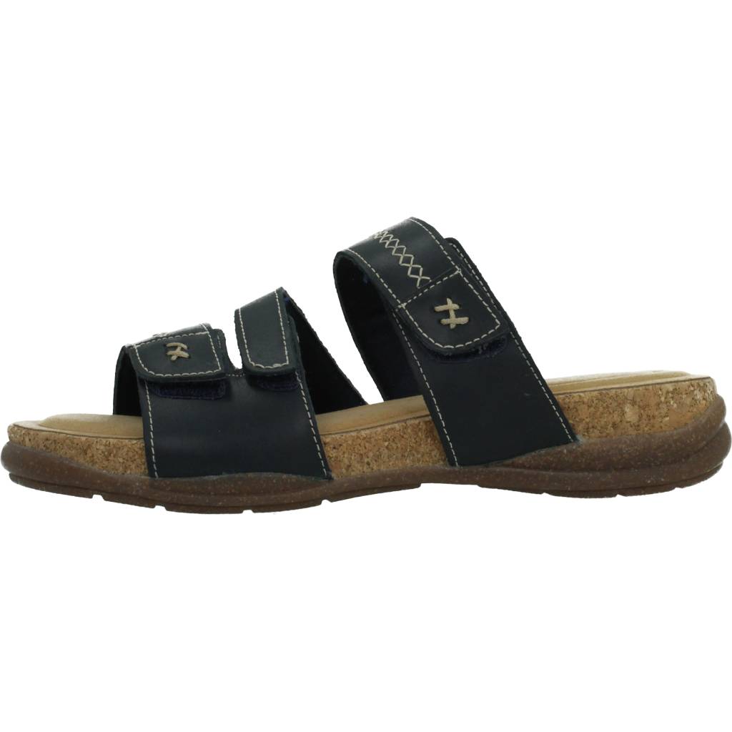 CLARKS ROSEVILLE BAY en color NVYLTHR  (2)