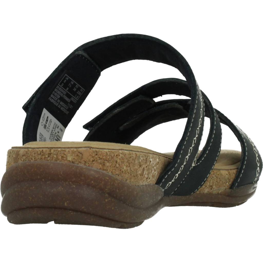 CLARKS ROSEVILLE BAY en color NVYLTHR  (3)