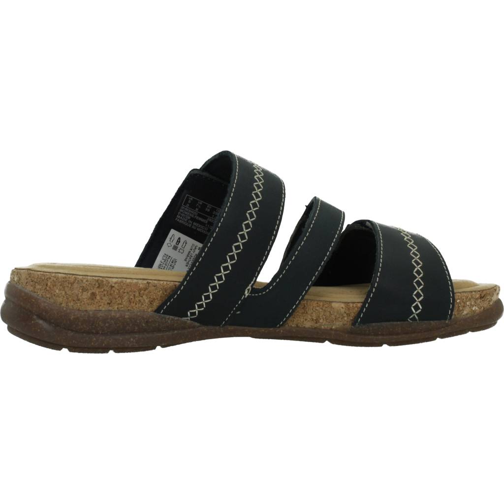 CLARKS ROSEVILLE BAY en color NVYLTHR  (4)