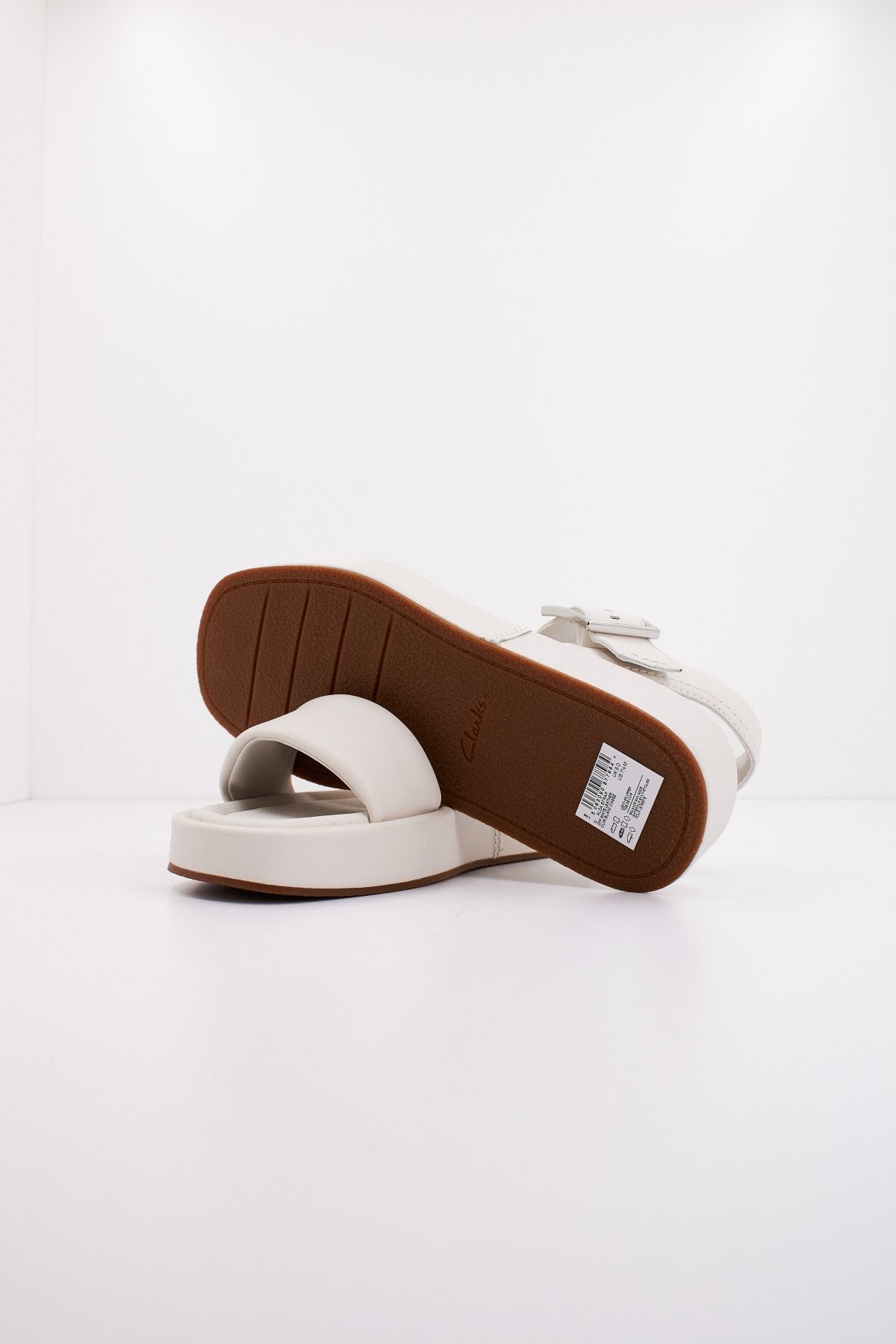 CLARKS ALDA STRAP en color WHITE  (4)