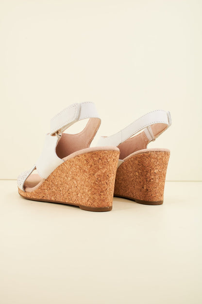 CLARKS LAFLEY JOY en color WHITE  (3)