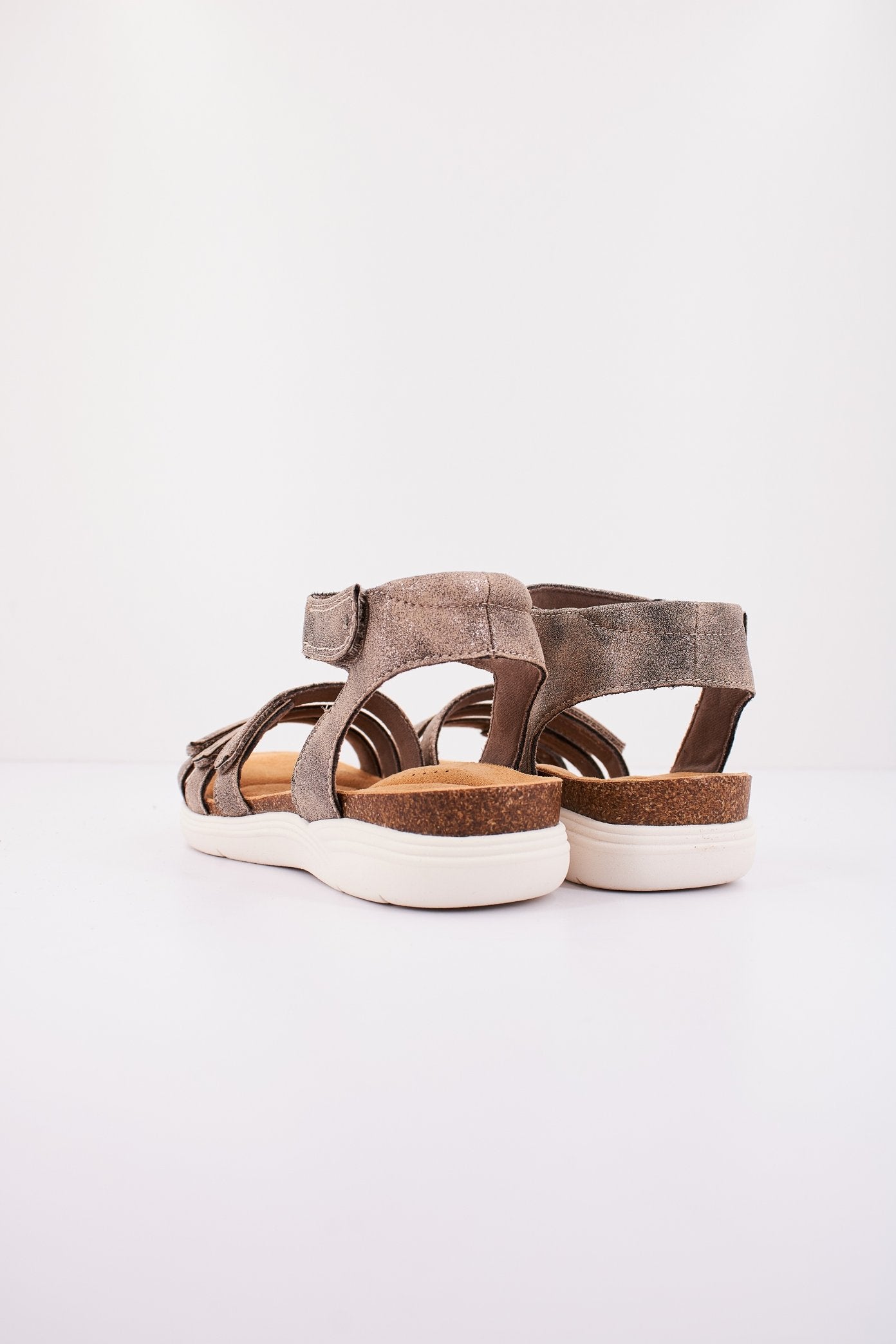 CLARKS APRIL DOVE en color PLATINUM  (3)