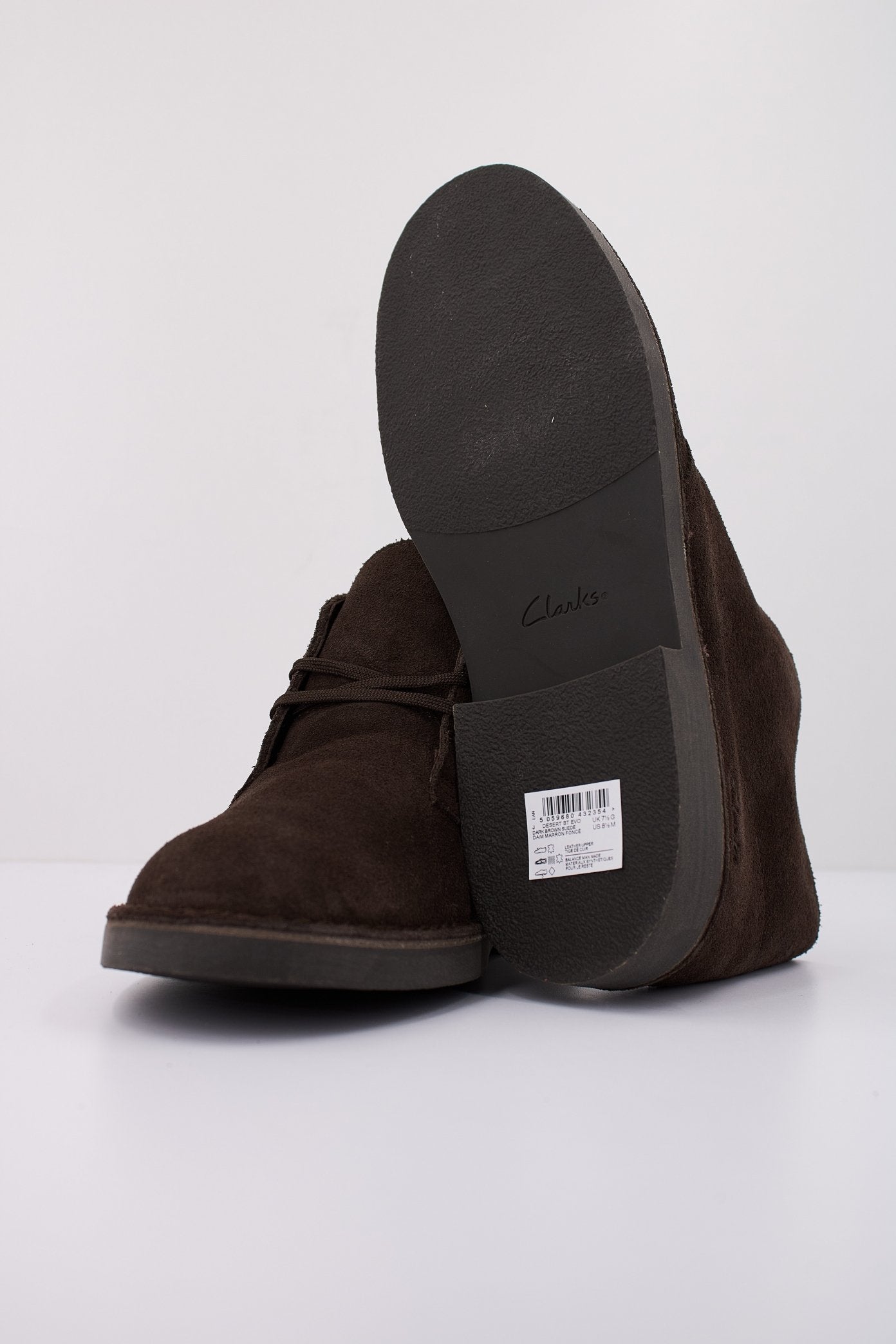 CLARKS DESERT BT EVO en color DRKBRW  (5)