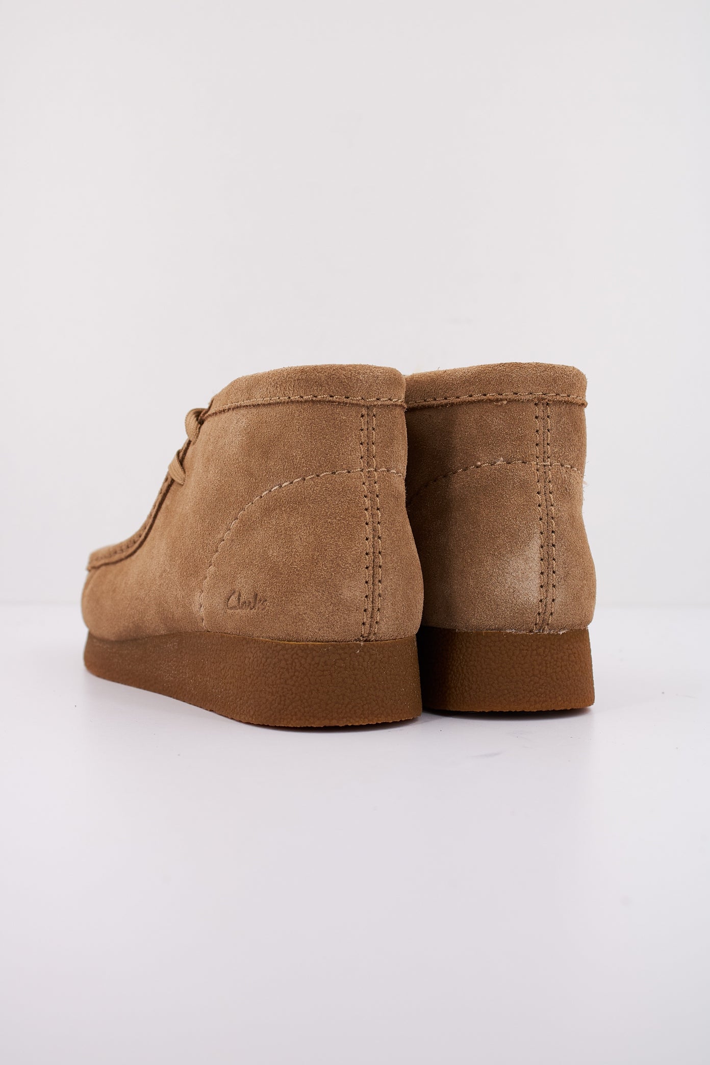 CLARKS WALLABEEEVOBT en color DRKSND  (4)