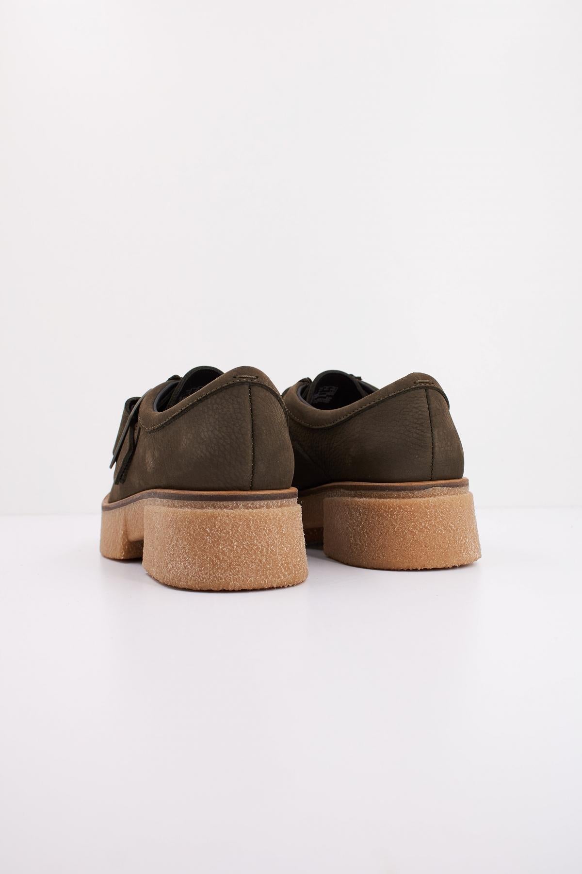 CLARKS LINOSO MONK en color DRKGRN  (4)