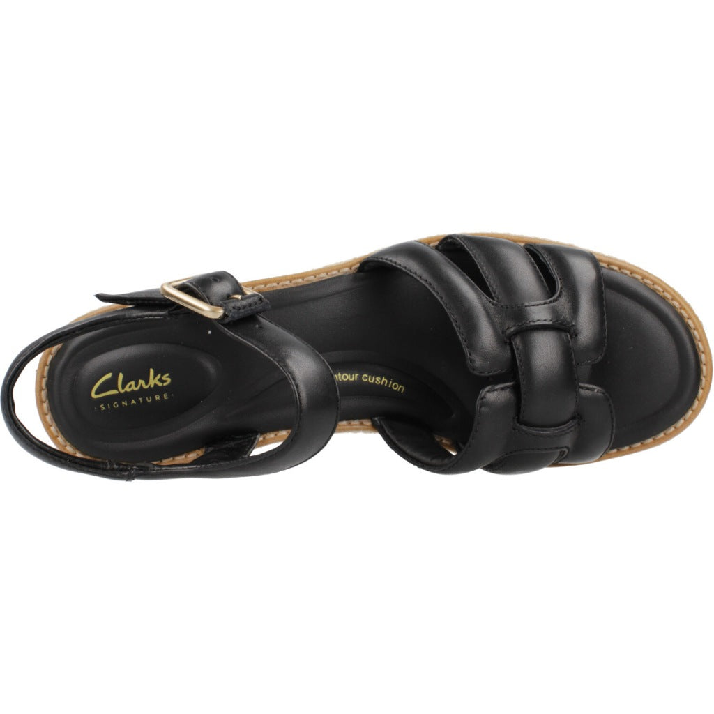 CLARKS COLEDALE STRAP en color BLACK  (7)