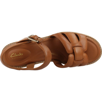 CLARKS COLEDALE STRAP en color TAN  (7)