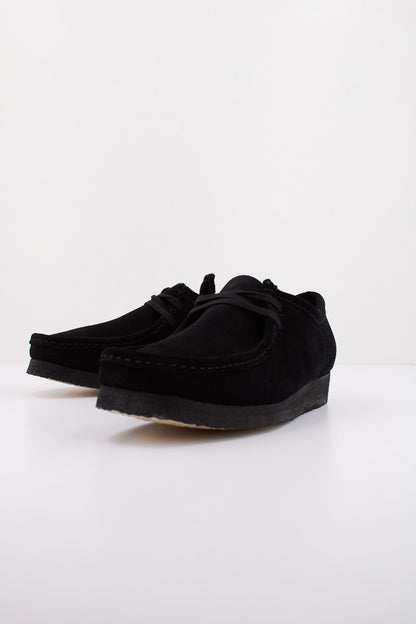 CLARKS WALLABEE en color BLACK  (2)