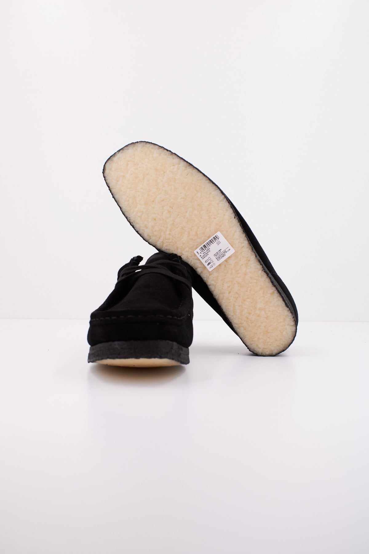 CLARKS WALLABEE en color BLACK  (5)