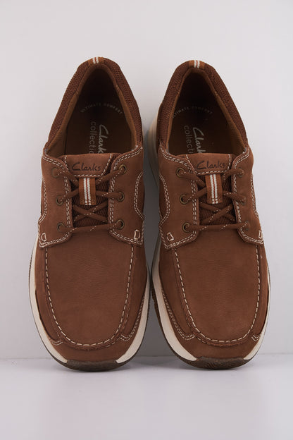 CLARKS SAILVIEW LACE en color LGHTAN  (3)