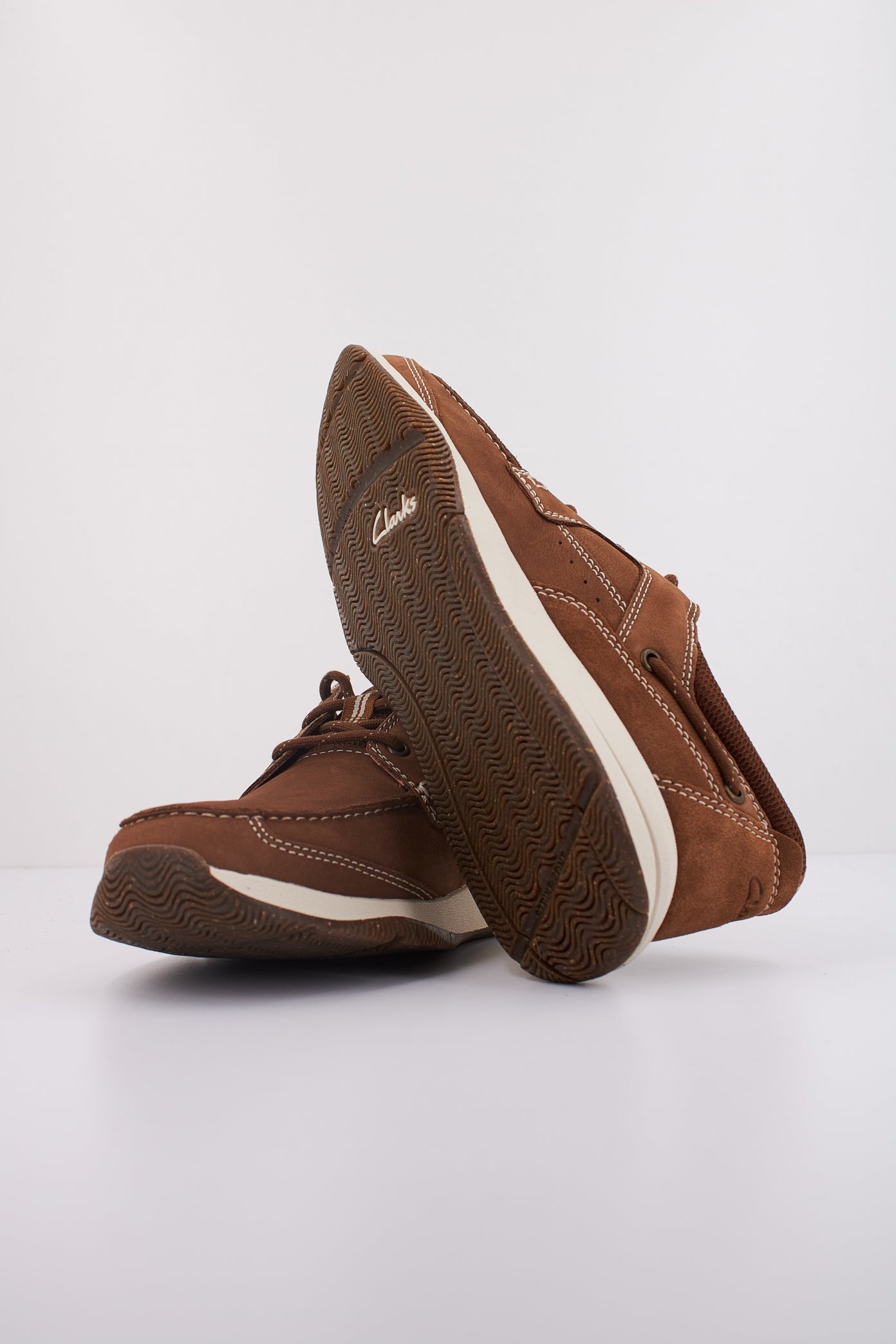 CLARKS SAILVIEW LACE en color LGHTAN  (5)