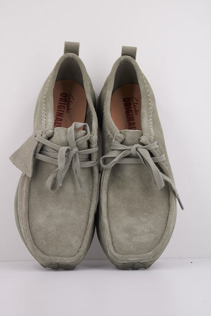 CLARKS  WALLA EDEN LO en color SAGE  (3)
