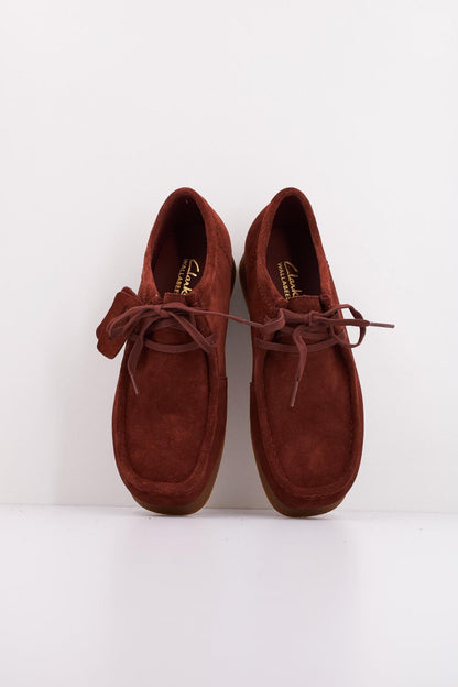 CLARKS WALLABEE EVOBT en color CHESTNUT  (3)