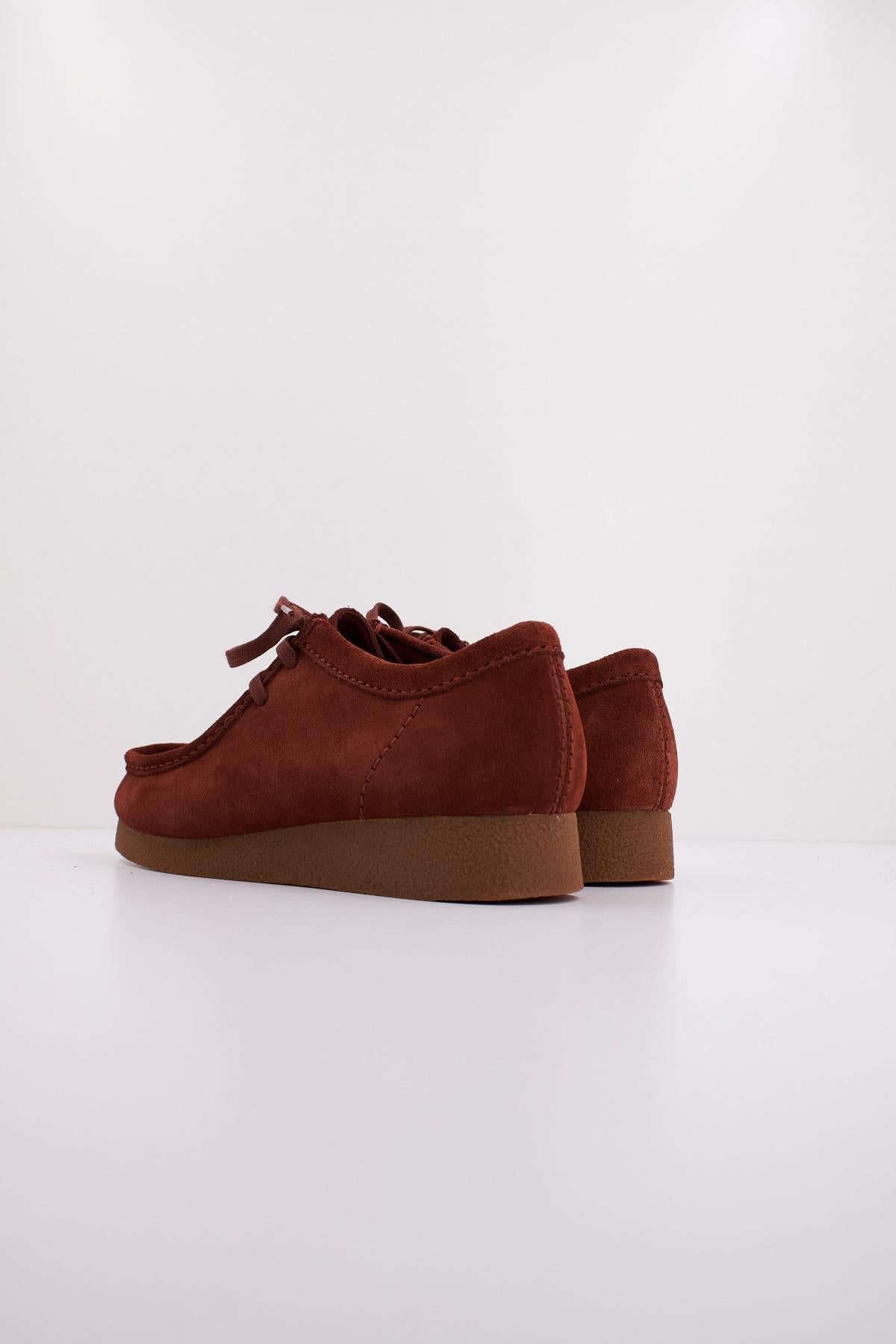 CLARKS WALLABEE EVOBT en color CHESTNUT  (4)