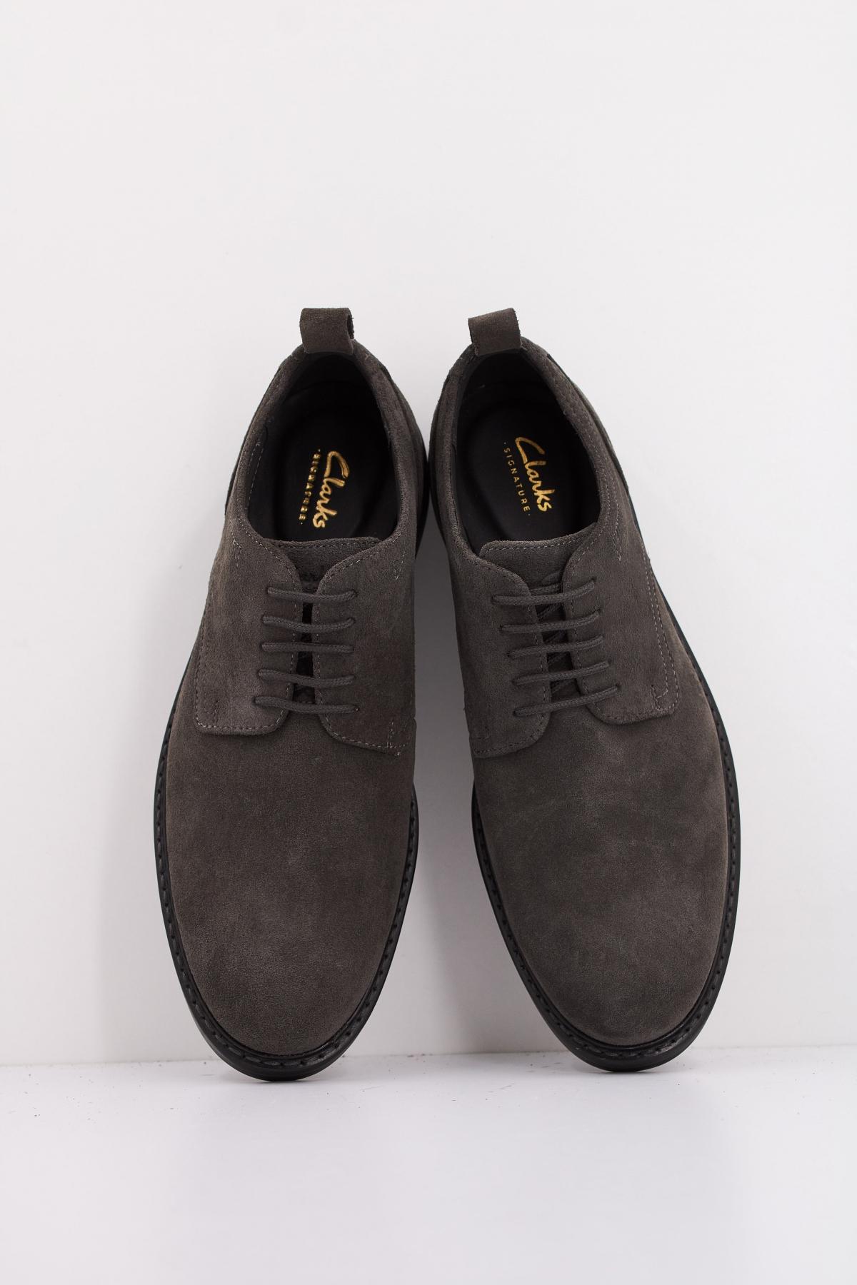 CLARKS  ALDWIN LACE SDE en color DRKGREY  (3)