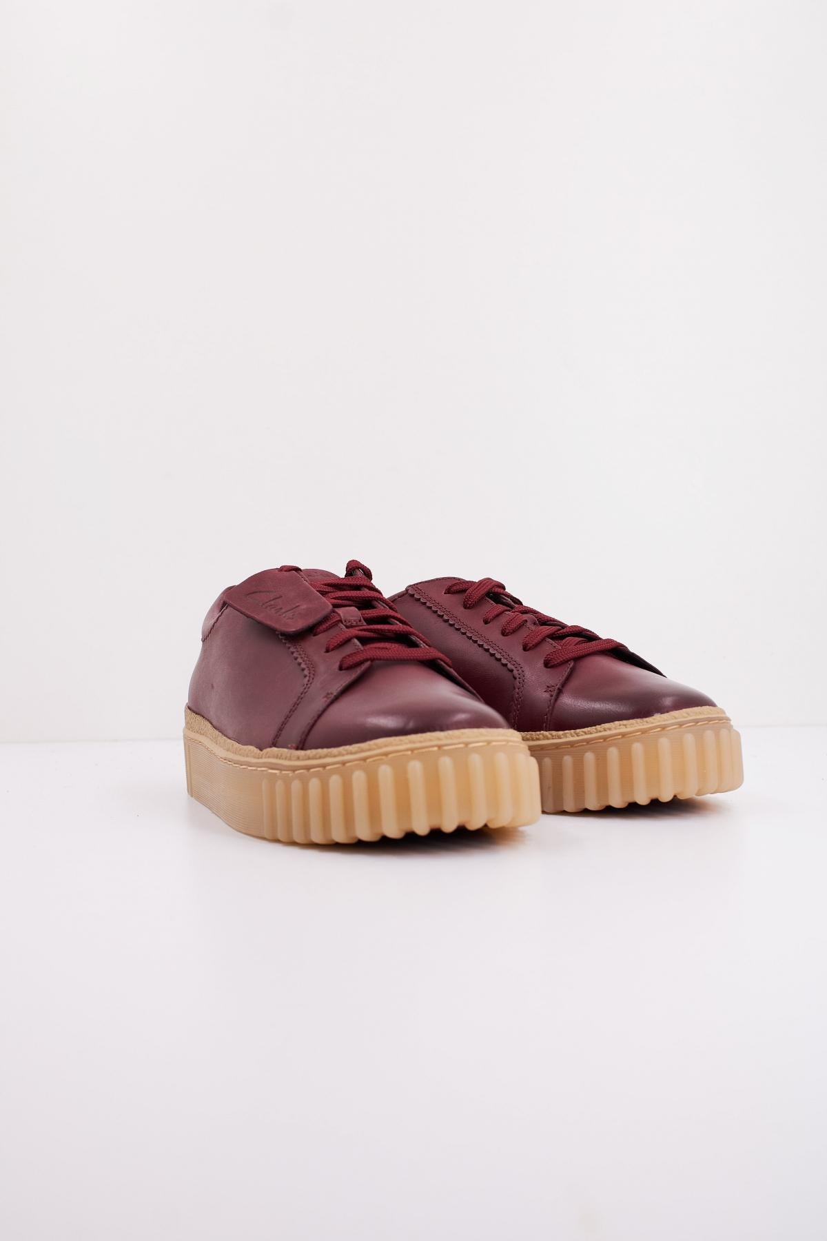 CLARKS MAYHILL WALK en color BURGUNDY  (2)