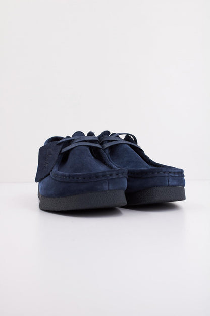 CLARKS WALLABEEEVOSH en color NAVY  (2)