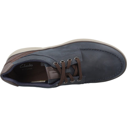 CLARKS MULLAN MOC en color NAVY  (7)