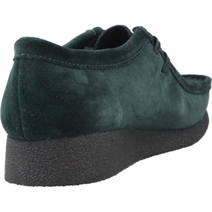 CLARKS  WALLABEE EVO SH  en color DRKGRN  (3)