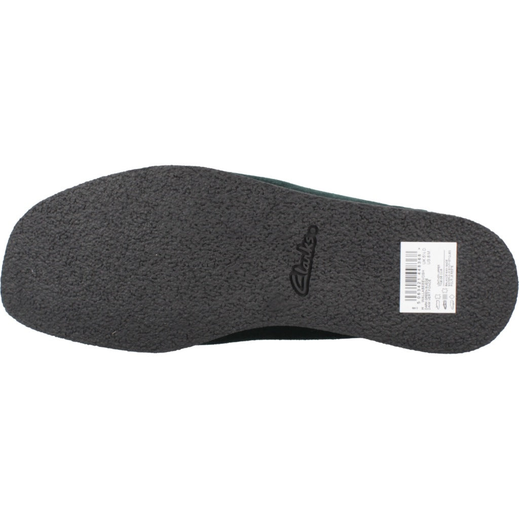 CLARKS  WALLABEE EVO SH  en color DRKGRN  (6)