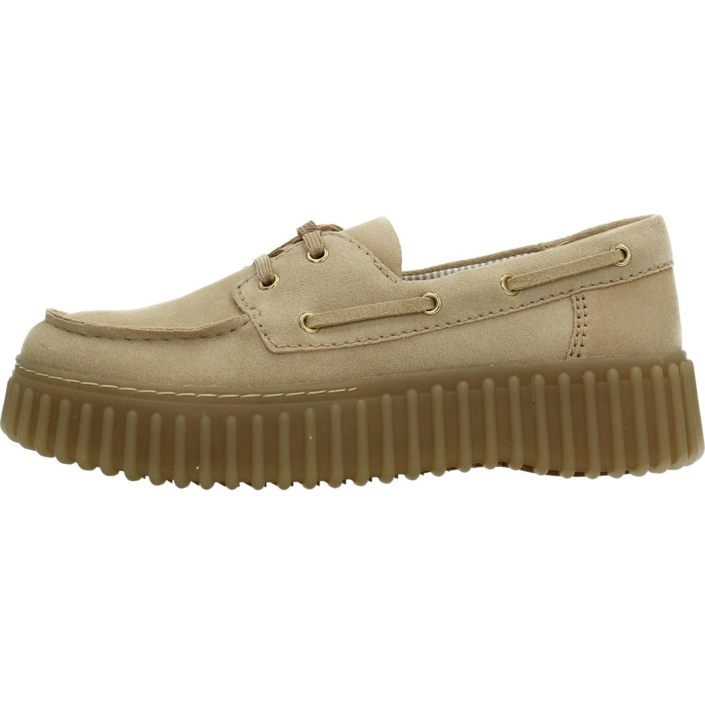CLARKS ZAPATOS CASUAL en color BEIGE  (2)