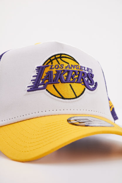 NEW ERA LOS ANGELES LAKERS en color MEDYELLOW  (4)