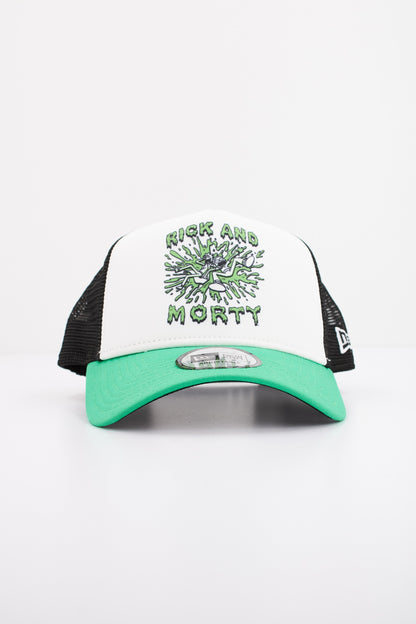 NEW ERA RICK AND MORTY en color BRGHTGREE  (1)