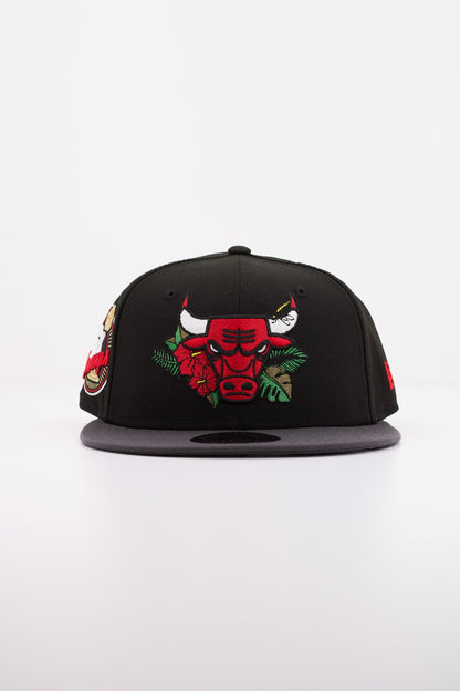 NEW ERA NBA FLORAL FIFTY CH en color BLACK  (1)