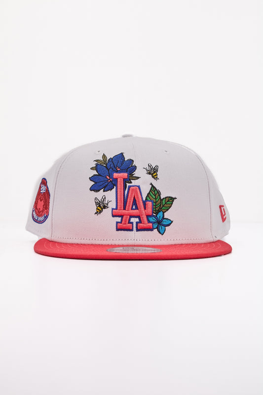 NEW ERA MLB FLORAL FIFTY LO en color WHITE  (1)