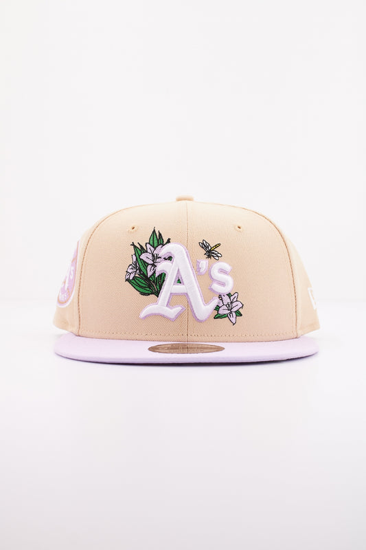 NEW ERA MLB FLORAL FIFTY OA en color LGHRBEIGE  (1)