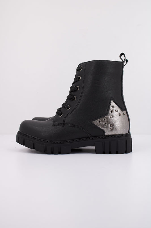 CONGUITOS BOOTS STAR LACES en color BLACK  (1)