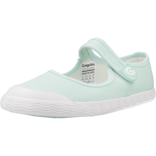 CONGUITOS CANVAS MARY JANE en color AQUA  (1)