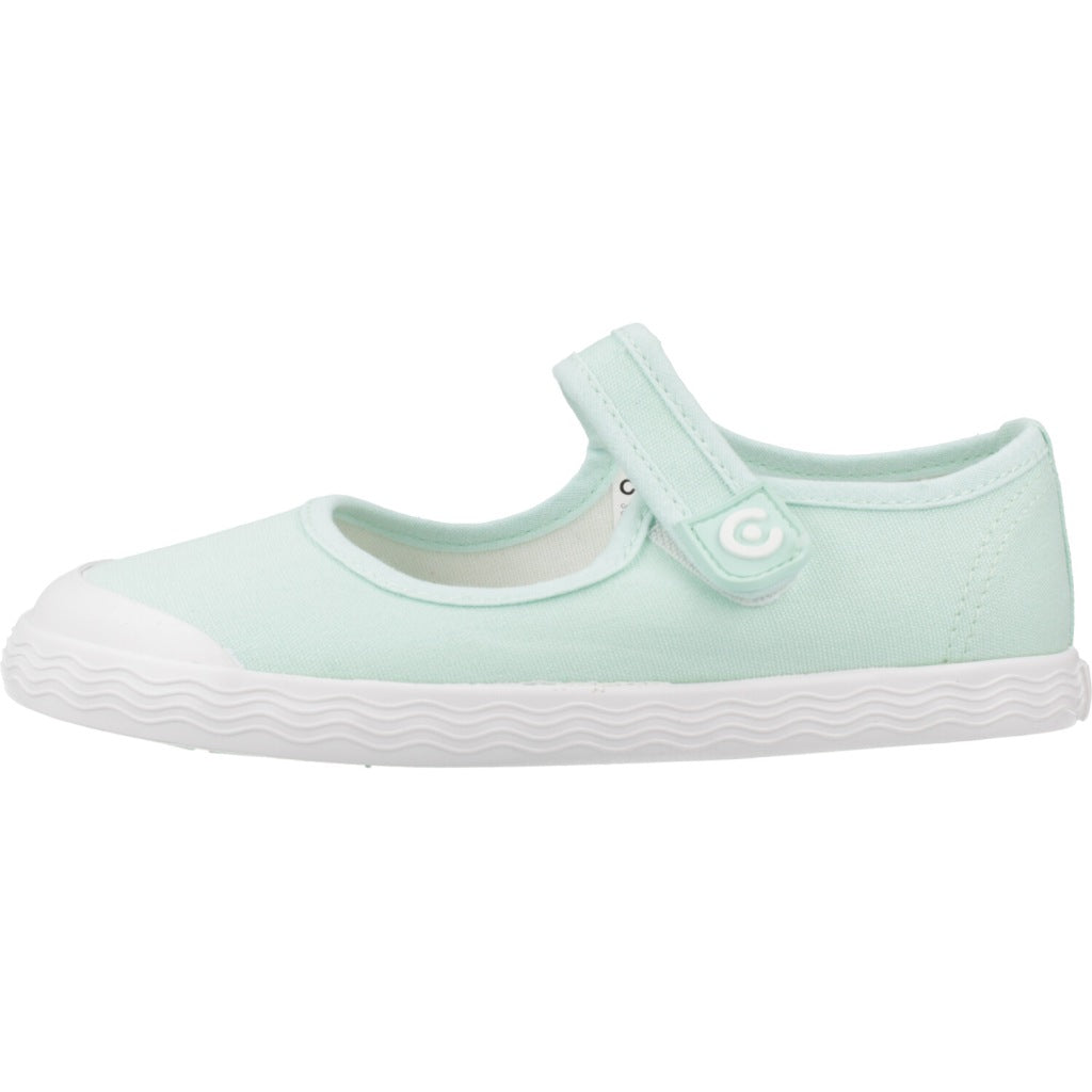 CONGUITOS CANVAS MARY JANE en color AQUA  (2)