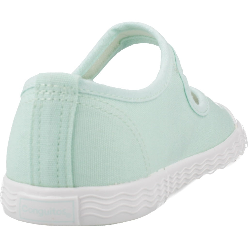 CONGUITOS CANVAS MARY JANE en color AQUA  (3)